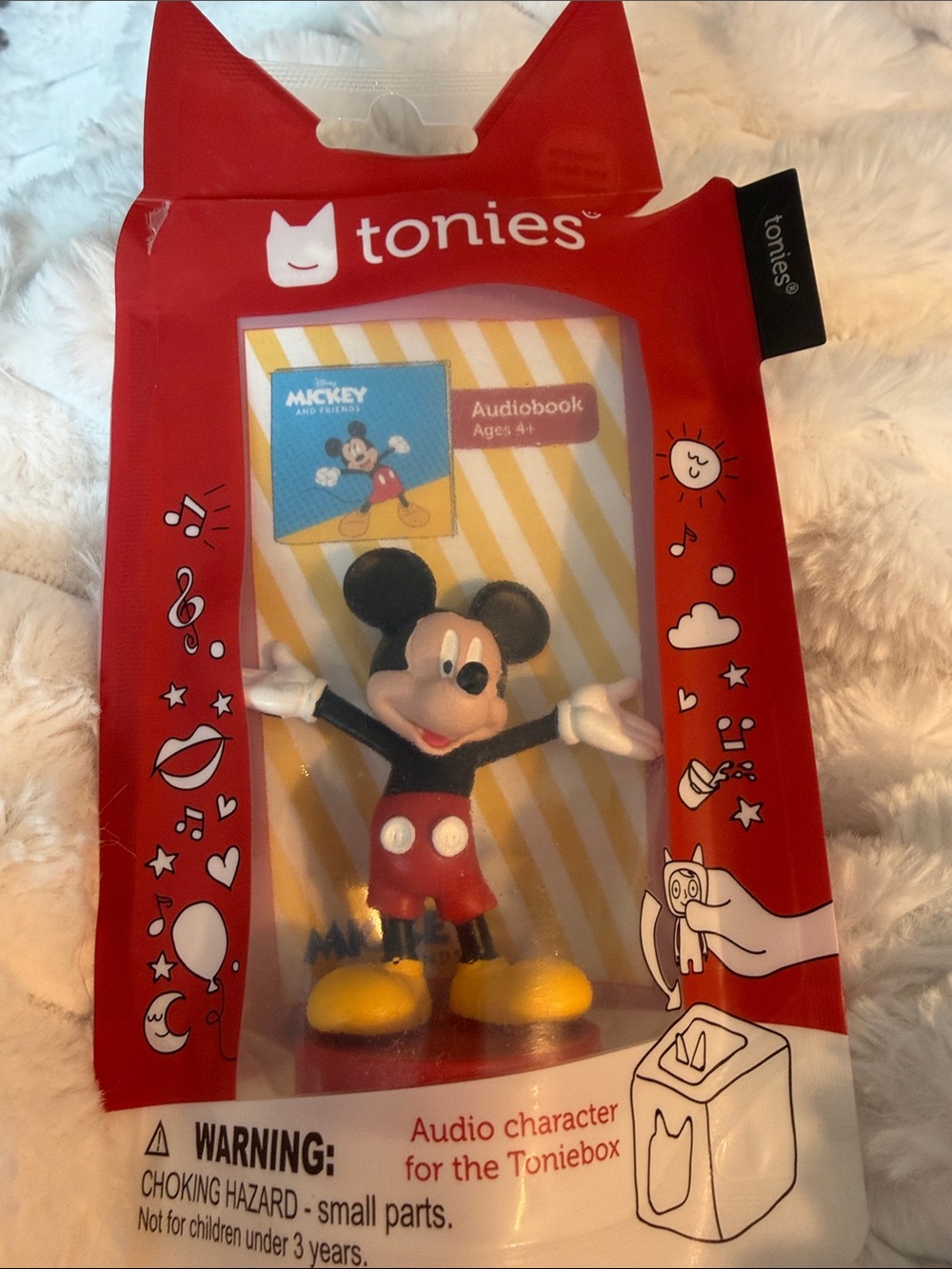 Tonies Mickey Mouse Audio Character - Red/Yellow/Black